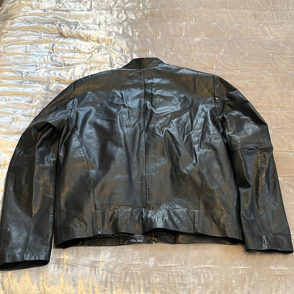 Brand new Bettina Rizzi men’s Leather Moto Jacket Argentina - Picture 6 of 9